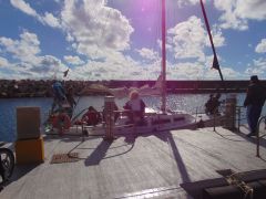 1ο πρακτικό μάθημα Ιστιοπλοΐας ανοιχτής θαλάσσης ΝΟΙ